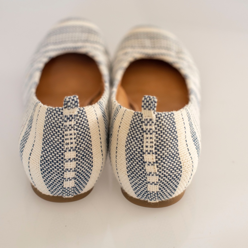 Audrey Brooke canvas flats